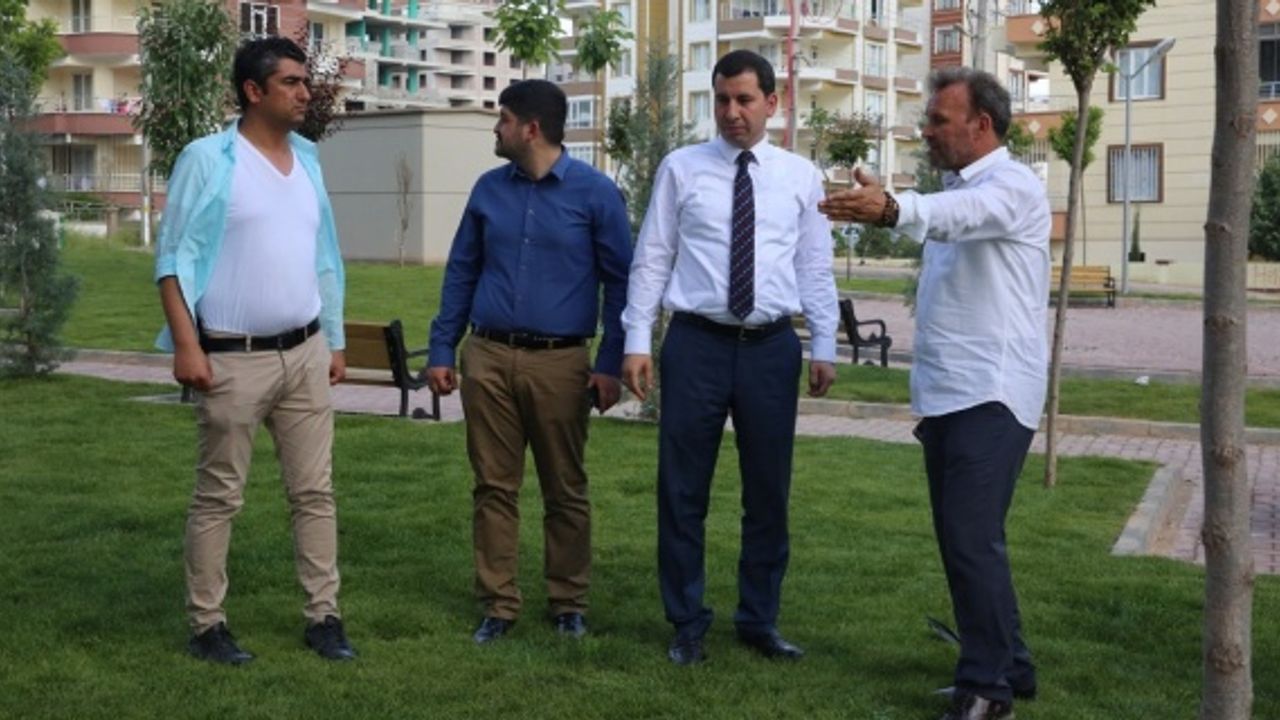 Baydilli, Karaköprü'nün yeşil ilçe olma yolunda ilerlediğini söyledi.