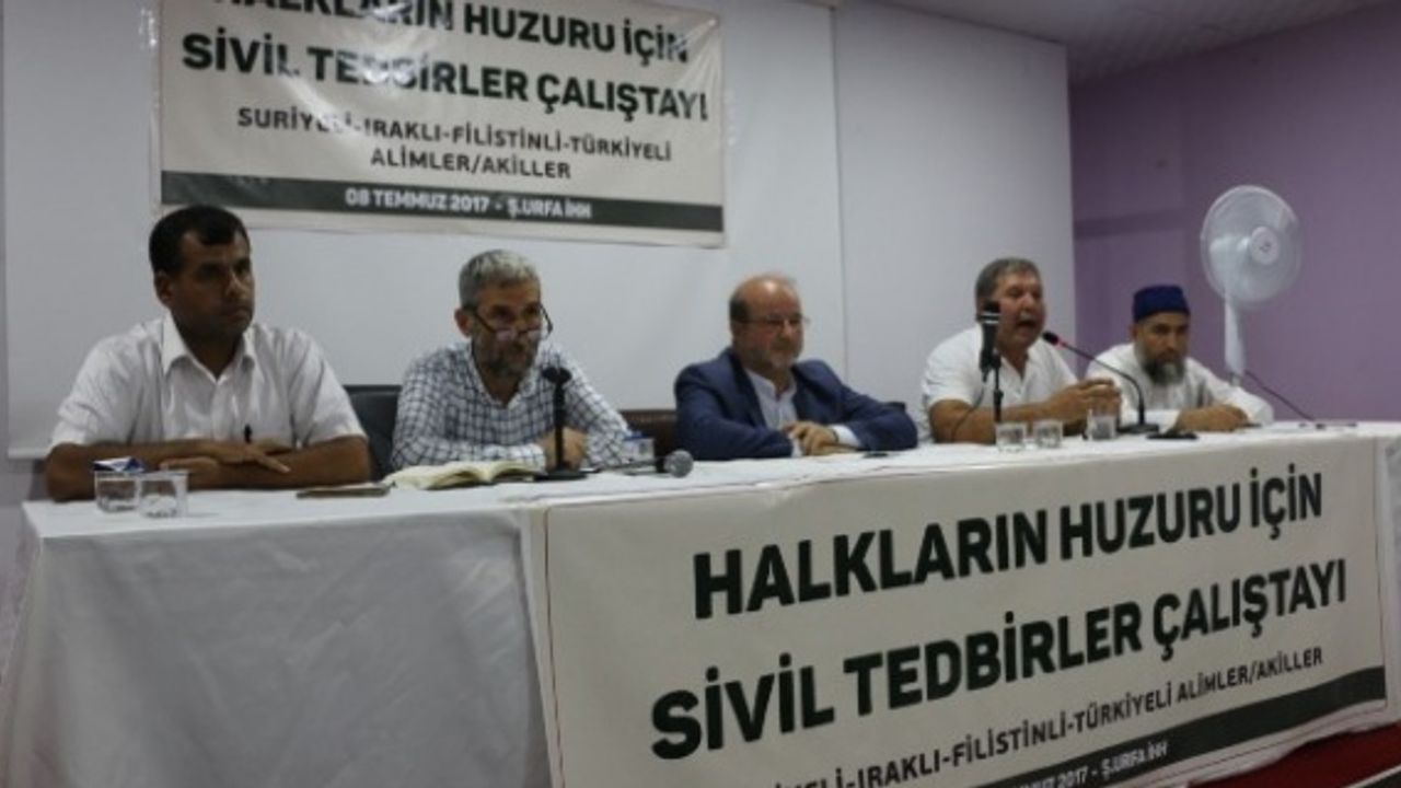 "Halkların Huzuru İçin Sivil Tedbirler Çalıştayı"nın sonuç raporu yayımlandı.