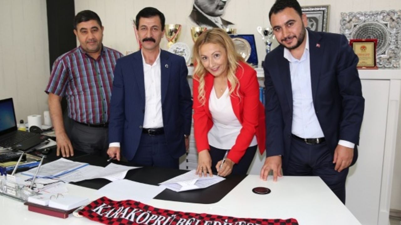 Kesik Yapı Karaköprübelediyespor'a sponsor.