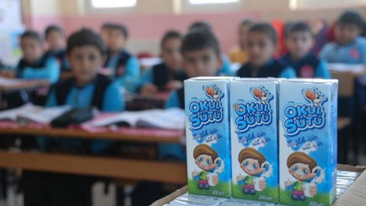 60 bin ton okul sütü dağıtılacak