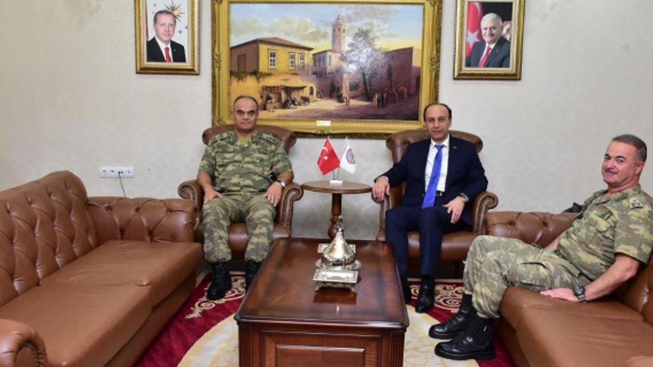 7. Kolordu Komutanı Tümgeneral Sinan Yayla Şanlıurfa'da