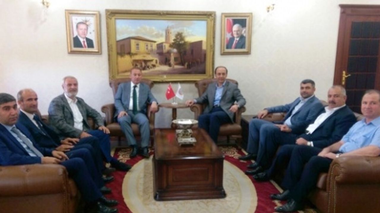 AK Parti Mardin Heyetinden Vali Abdullah Erin'e Ziyaret