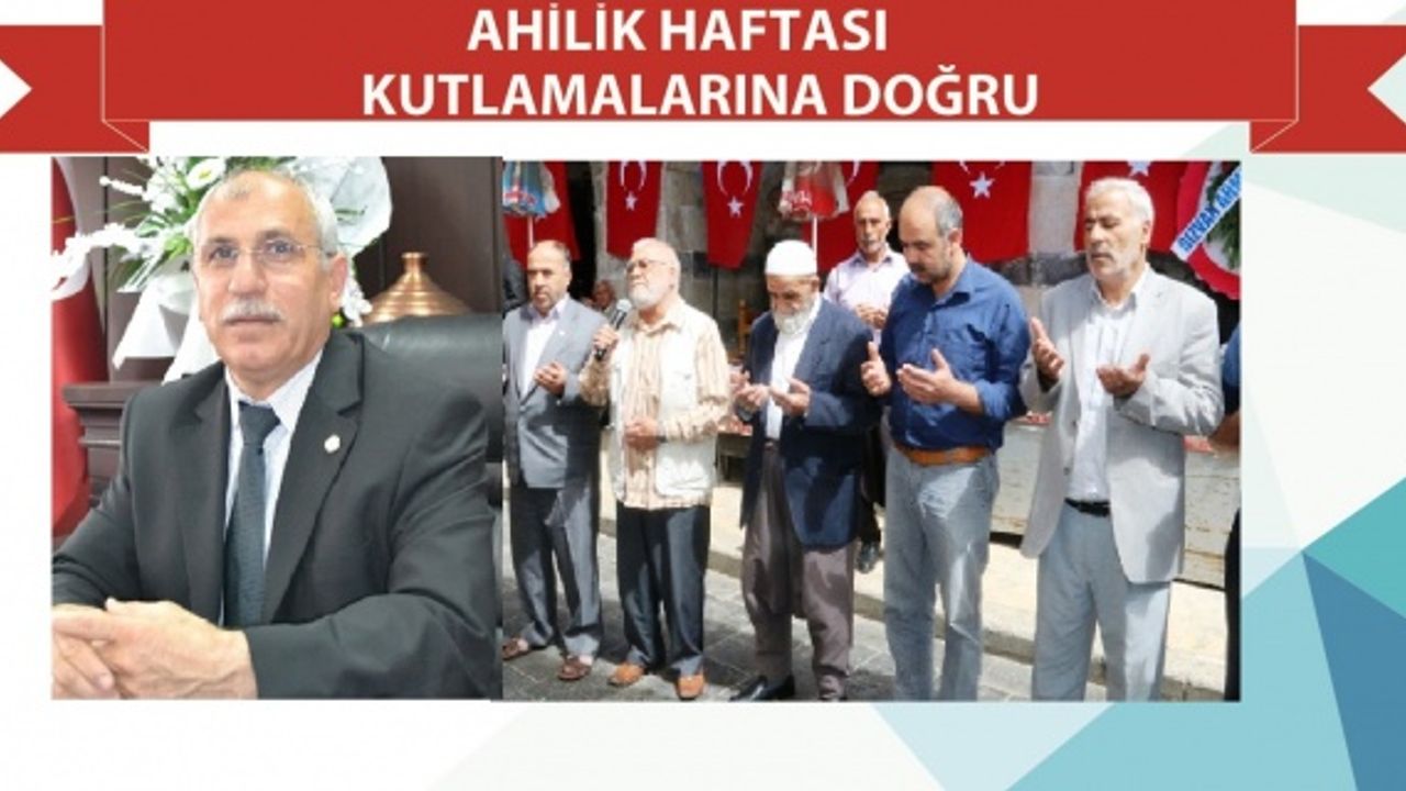 Bakay,"Tüm esnaf ve sanatkârlarımızı Ahilik Kültürü Haftası kutlamalarına davet ediyorum"