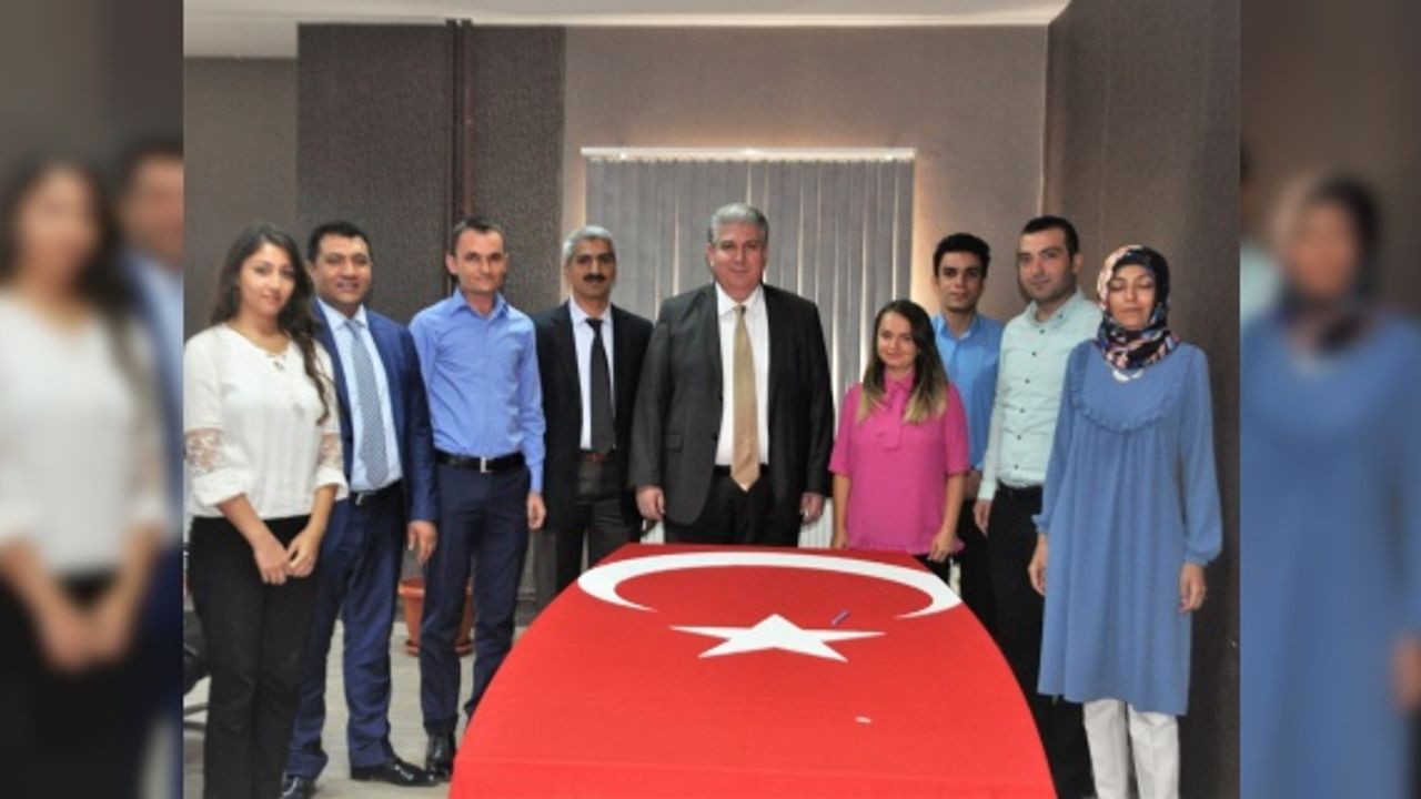 SGK'da,6 personel için yemin töreni düzenlendi.