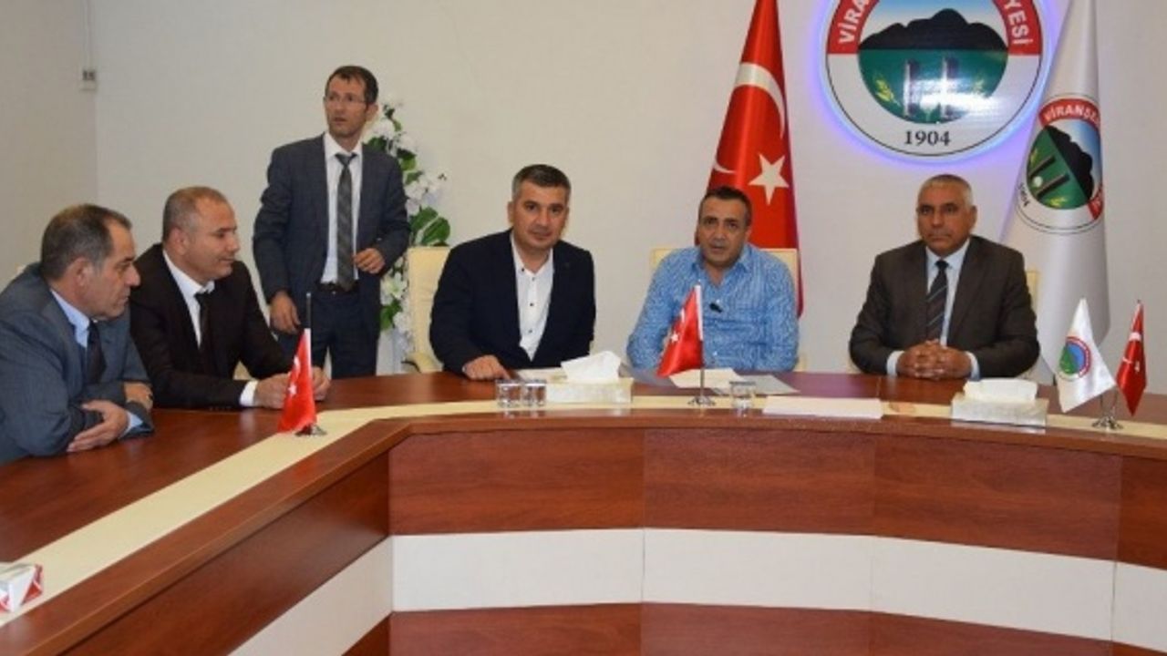 Viranşehir'de Dev Park İçin Sözleşme İmzalandı.