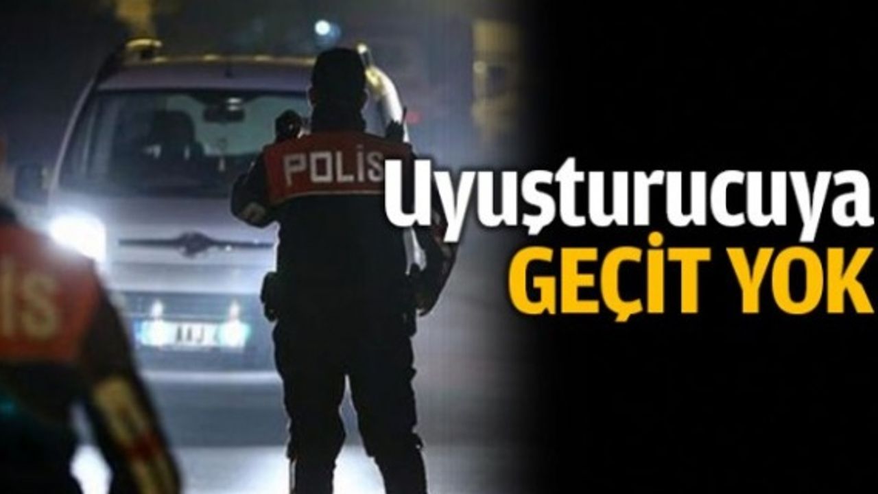 17 kilo 500 gram esrar ele geçirildi