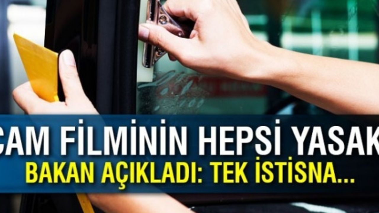 Cam filminin derecesi yok! Hepsi yasak, tek istisna ise...