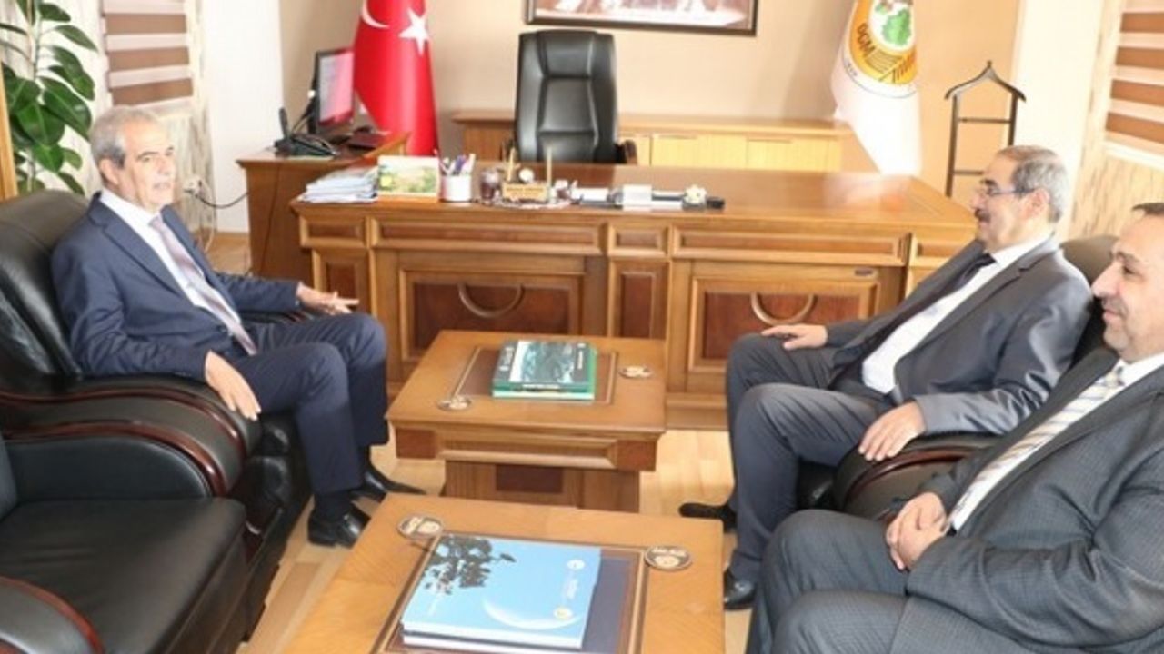 Demirkol Orman Bölge Müdürümü Ahmet ÜNVER'i ziyaret etti.