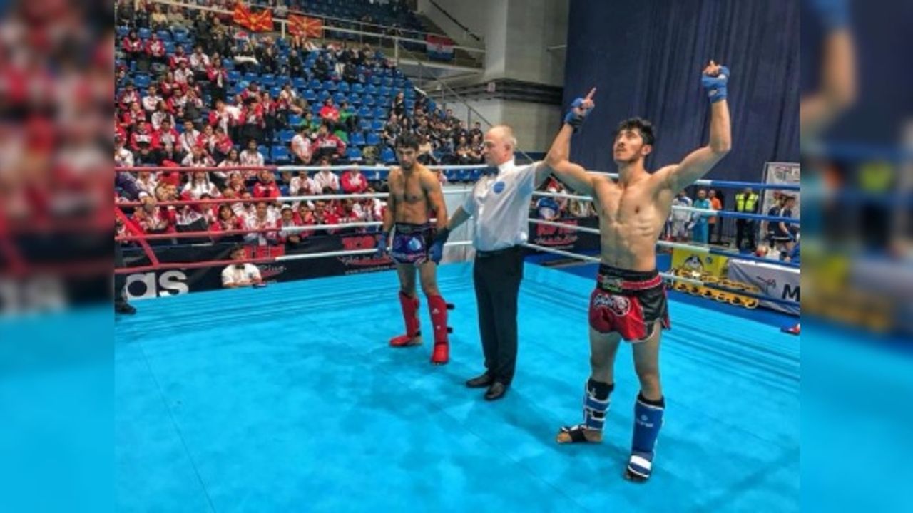 Haliliye “Büyükler Dünya Kick Boks Şampiyonasında” dünya 3’üncüsü