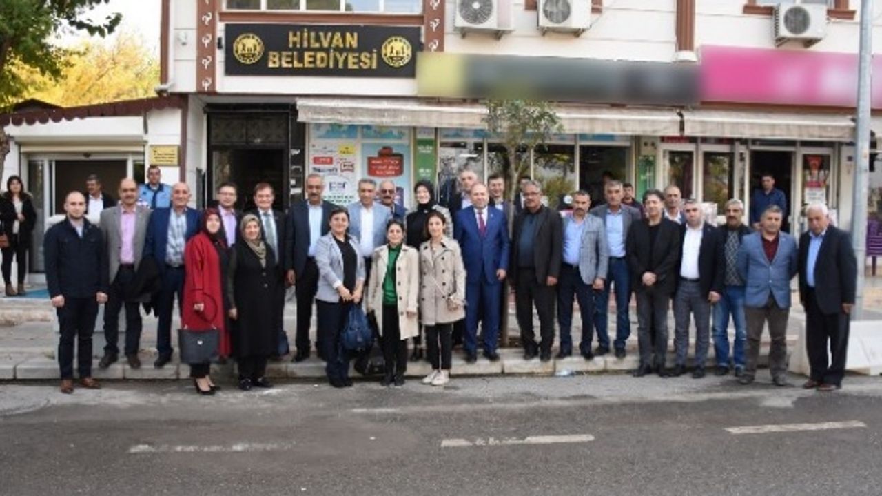 Kardeş Yıldırım Belediyesi'nden Hilvan'a Ziyaret