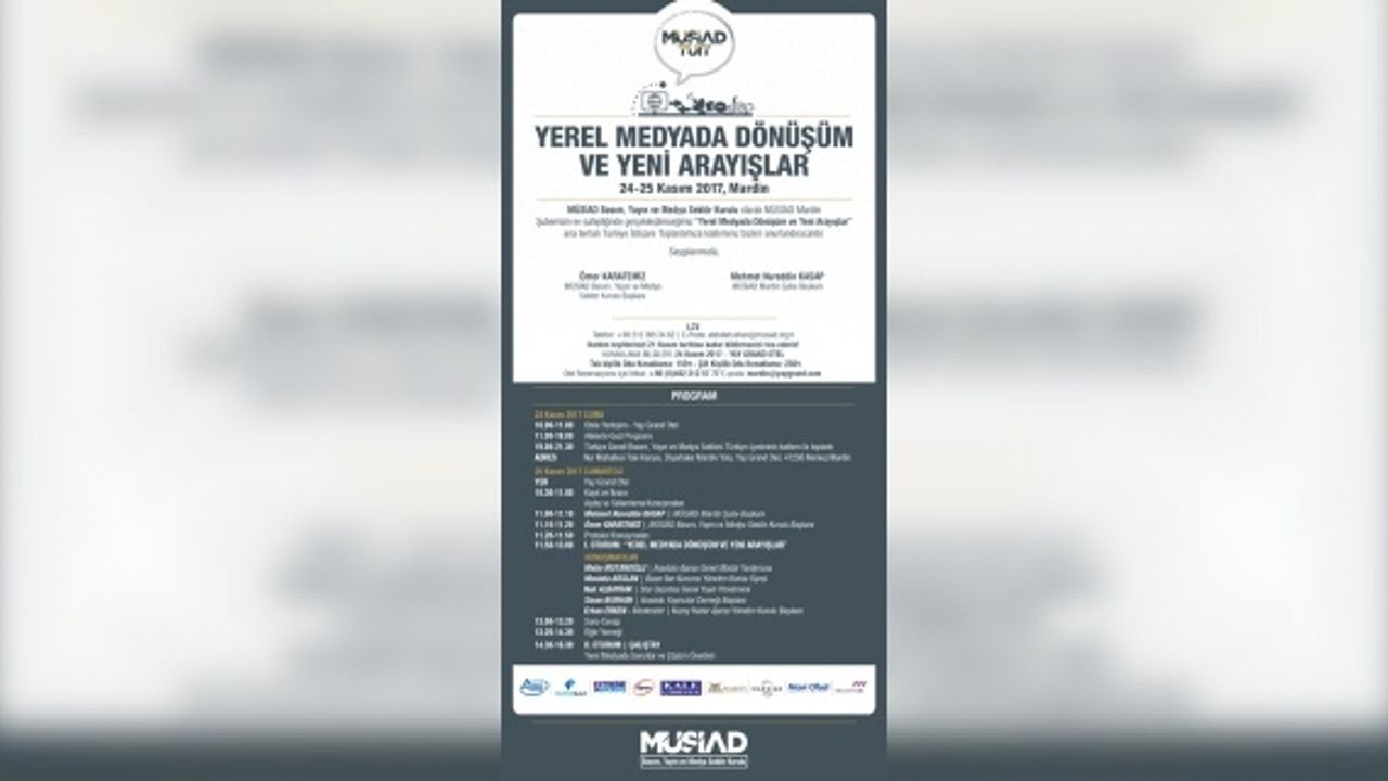 "Yerel Medyada Dönüşüm ve Yeni Arayışlar"