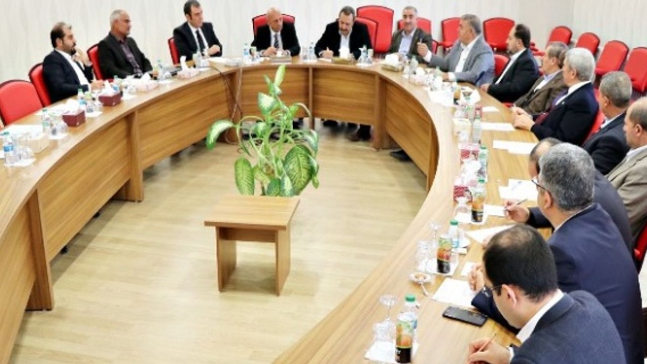 Oda ve Borsa Müşterek Toplantısı ŞUTSO'da yapıldı.