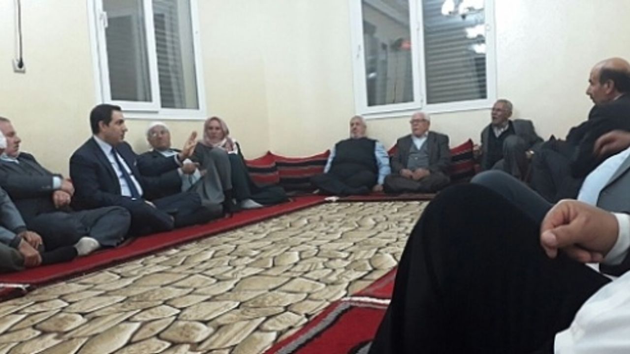 Başak Yeni Yılada hemşehriyle bir araya geldi.