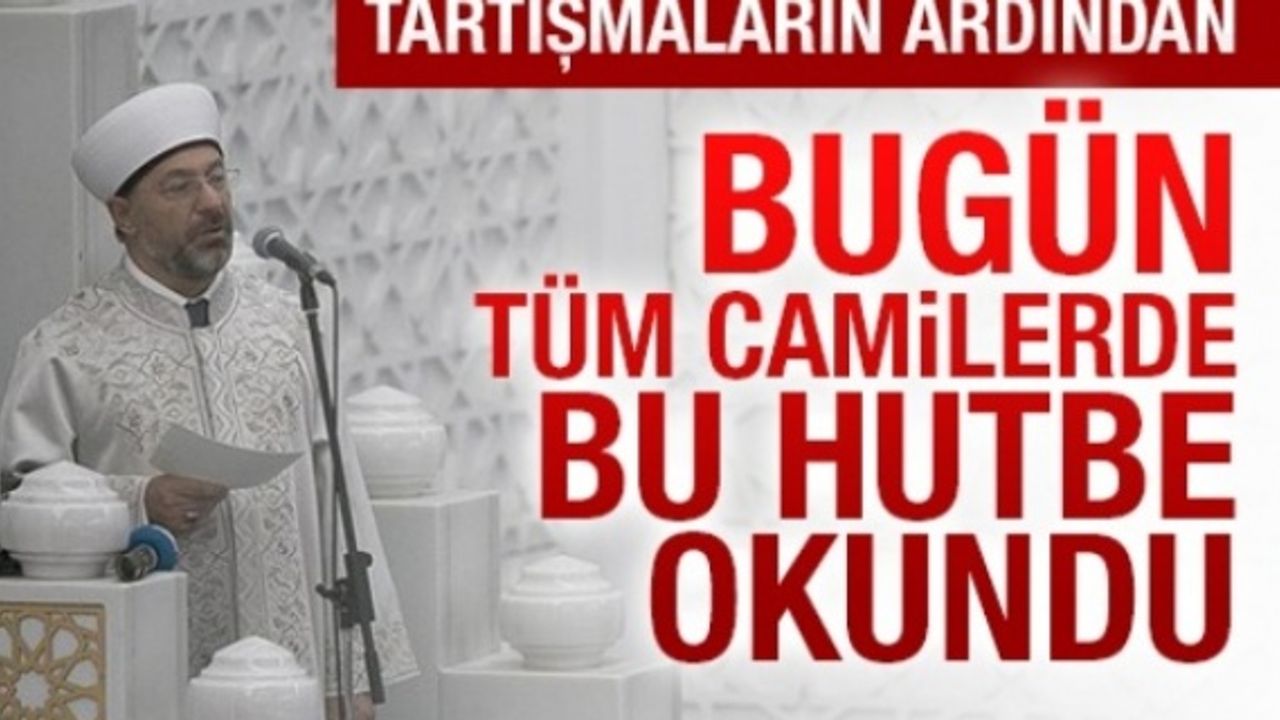 Çocuk evliliklerine karşı tüm camilerde hutbe okundu