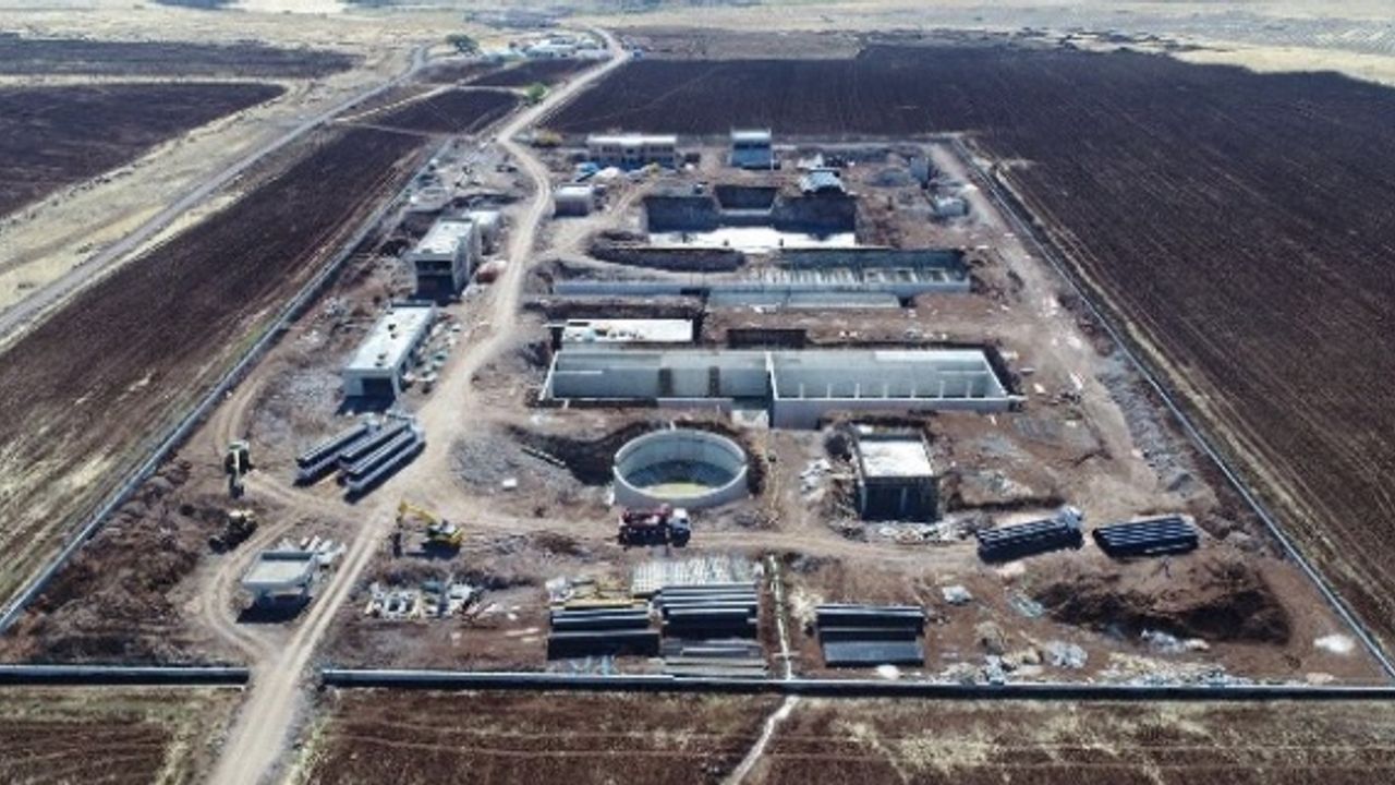 Siverek İçme Suyu Arıtma Tesisinde çalışmalar tam hız devam ediyor.