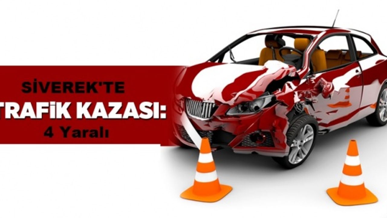 Siverek'te Trafik Kazası: 4 Ağır Yaralı