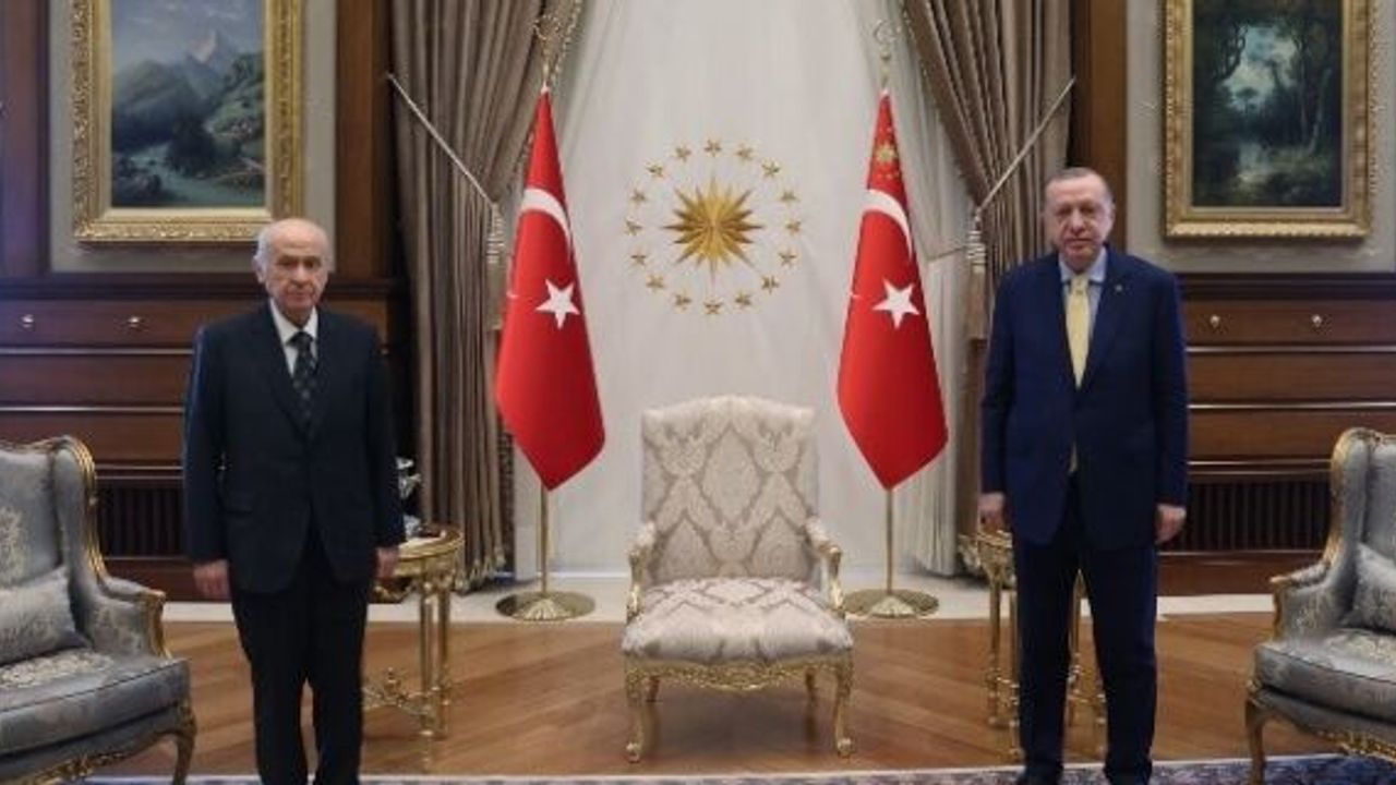 Cumhurbaşkanı Erdoğan Bahçeli ile Görüşmesi Başladı...
