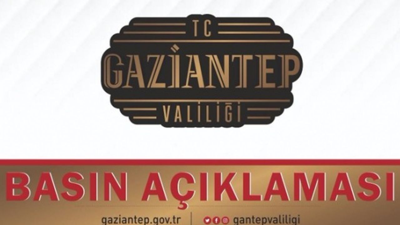Gaziantep Valiliği "PKK/PYD/YPG Terör Örgütü’ne silah ve mühimmat götürdüğü tespit edilen kamyona operasyon"