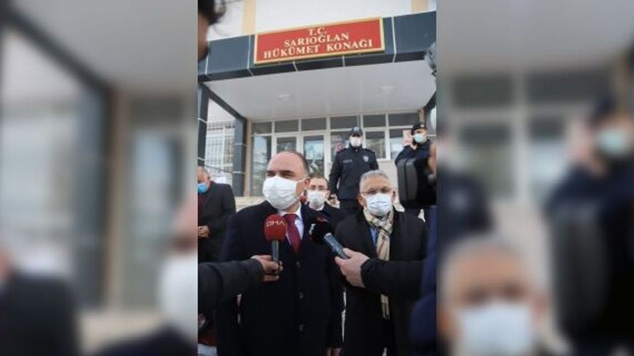 Kayseri Valisi Günaydın deprem bölgesinde incelemelerde bulundu