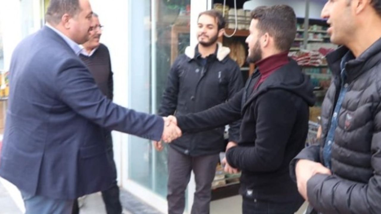BAŞKAN EKİNCİ’DEN ESNAF ZİYARETLERİ DEVAM EDİYOR