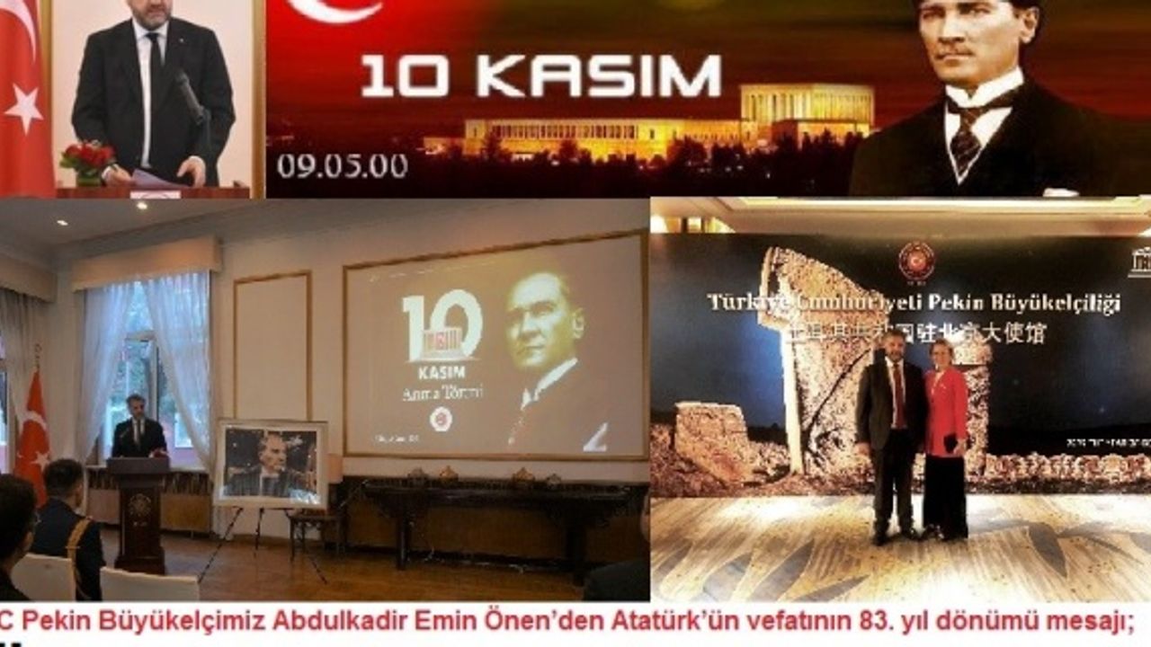 Önen’den Atatürk’ün vefatının 83. yıl dönümü mesajı