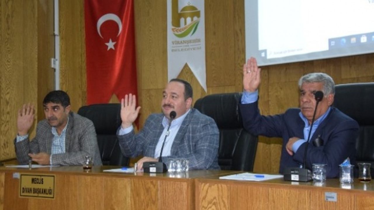VİRANŞEHİR BELEDİYESİ KASIM AYI MECLİS TOPLANTISI YAPILDI