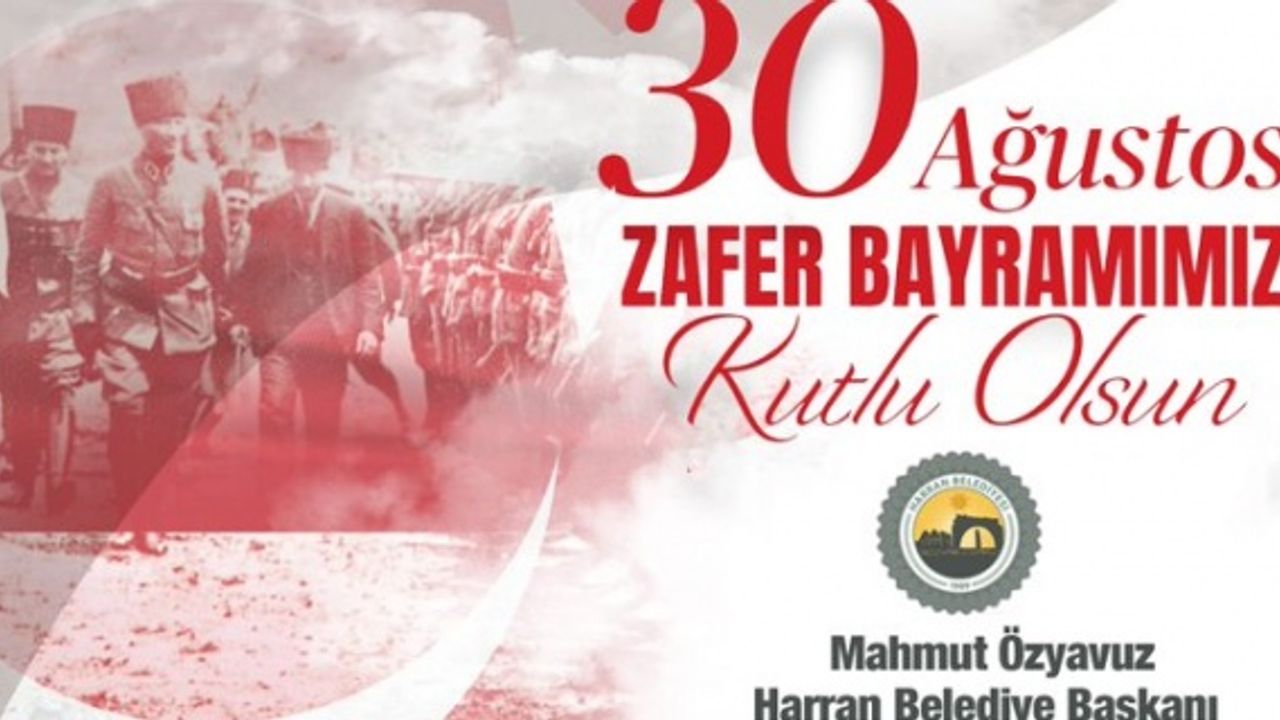 Başkan Özyavuz "Bağımsızlığımızın simgesi olan 30 Ağustos Zafer Bayramımızın 100. yılı kutlu olsun"