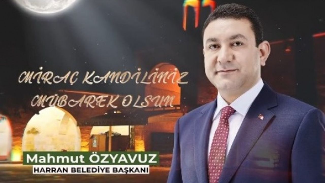 Başkan Özyavuz "Millet olarak yaşadığımız acıları hafifletmesini Cenab-ı Allah’tan niyaz ediyorum"