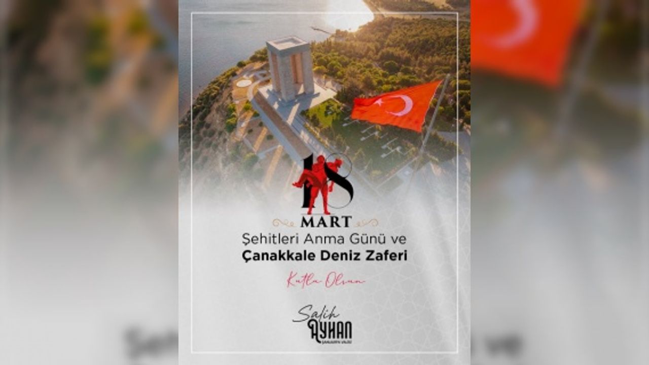 Vali Ayhan "Aziz milletimizin bu onurlu günü kutlu olsun"