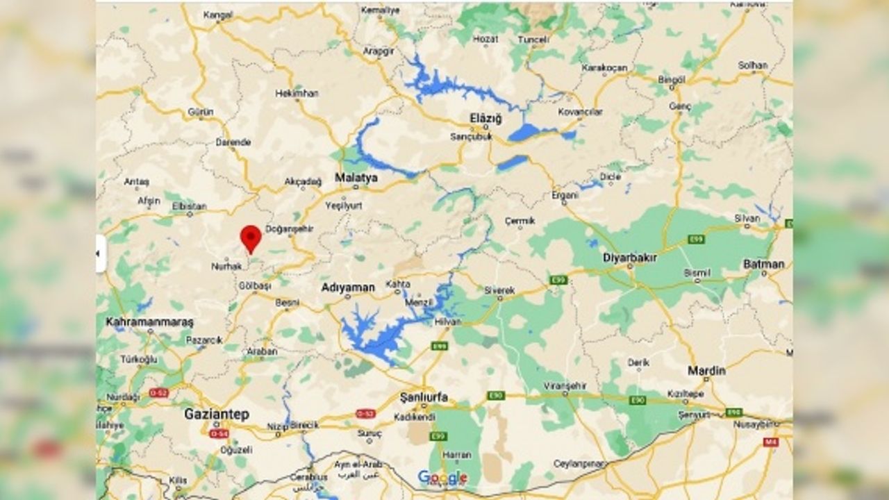 GOVDELI-DOGANSEHIR (MALATYA) Merkezli 3.6 büyüklüğünde deprem!