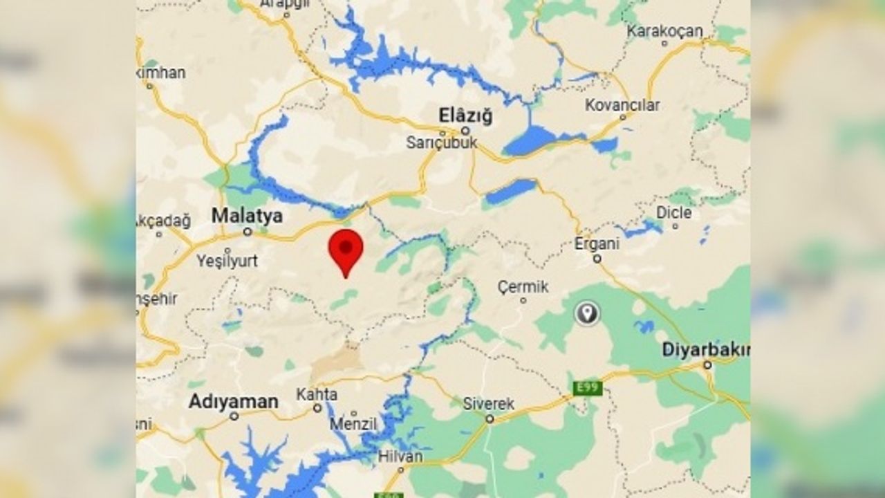 PAZARCIK-PUTURGE (MALATYA) merkezli 3.4 büyüklüğünde deprem!