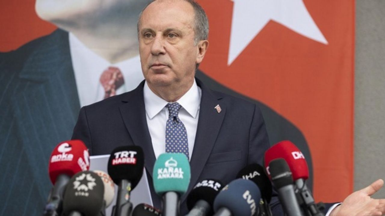 İnce, "Seçimi kaybettiklerinde suçu bize atacaklardı. Cumhurbaşkanlığı adaylığından çekiliyorum"
