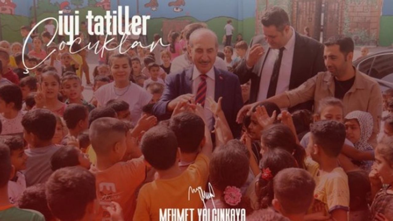 Başkan Yalçınkaya "Kıymetli gençler; her birinizi ayrı ayrı tebrik ederim"