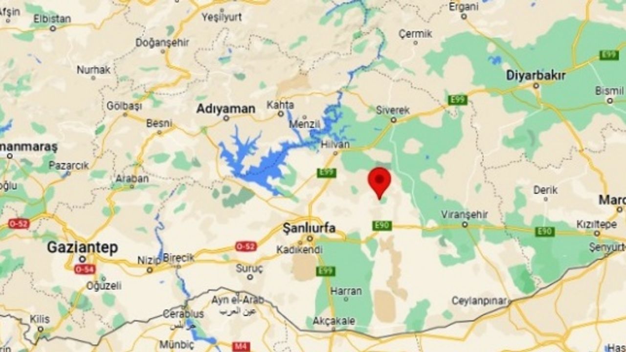 ŞANLIURFA-ALTINDAMLA MERKEZLİ 3.1 BÜYÜKLÜĞÜNDE DEPREM