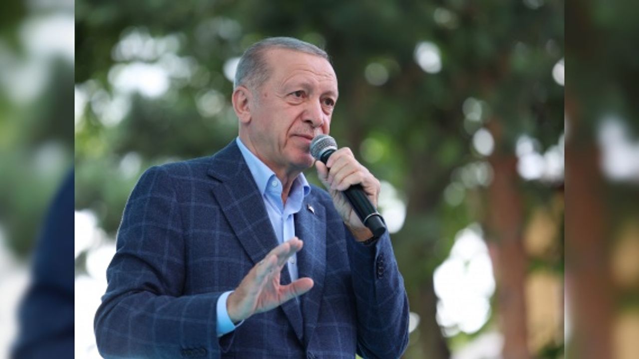 Cumhurbaşkanı Erdoğan "CHP’ye oy veren vatandaşlarımıza Allah sabır versin"