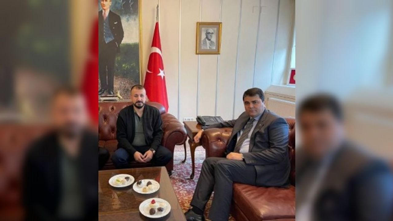 İs İnsanı Savaş'tan Demokrat Parti'ye ziyaret