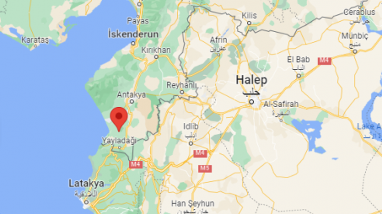 KARACURUN-YAYLADAGI (HATAY) 3.5 BÜYÜKLÜĞÜNDE DEPREM!