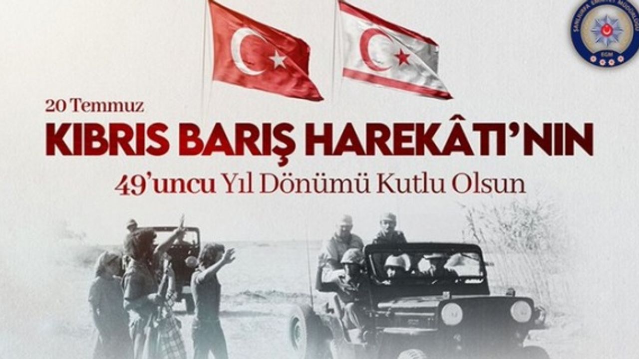 Şanlıurfa Emniyet Müdürlüğü "aziz şehitlerimizi rahmet ve minnetle anıyor, kahraman gazilerimize şükranlarımızı sunuyoruz."