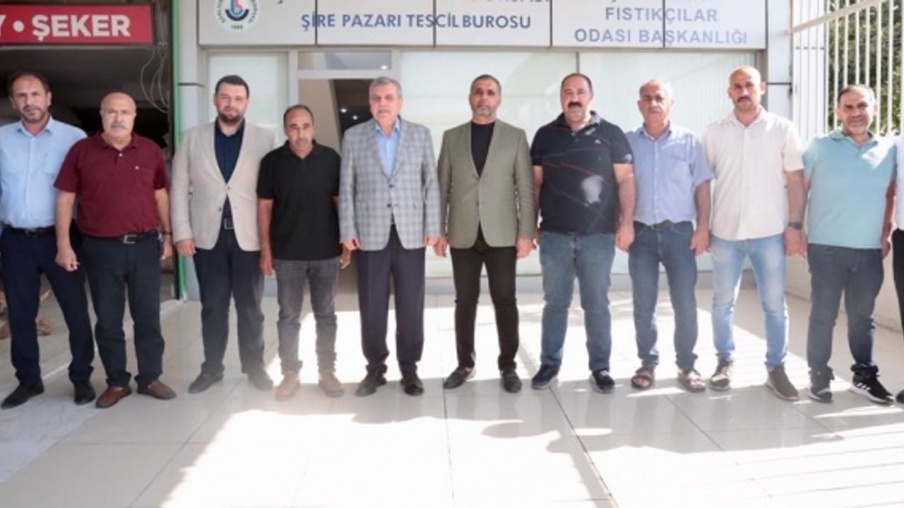 Başkan Beyazgül "Ülkemizde üretilen 240 bin ton fıstığın 100 bin tonu Şanlıurfa’dan"