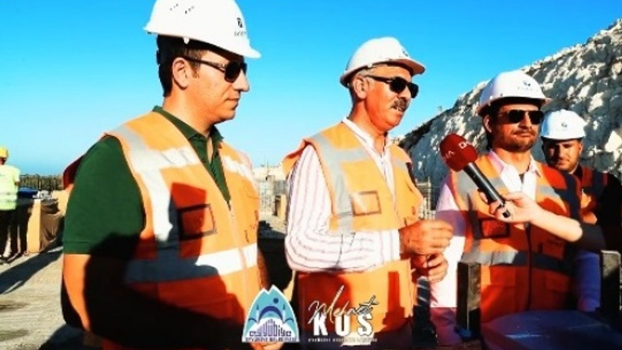 Başkan Kuş "Türkiye'ye örnek olacak projemizi Eyyübiye'mizde hayata geçiriyoruz."