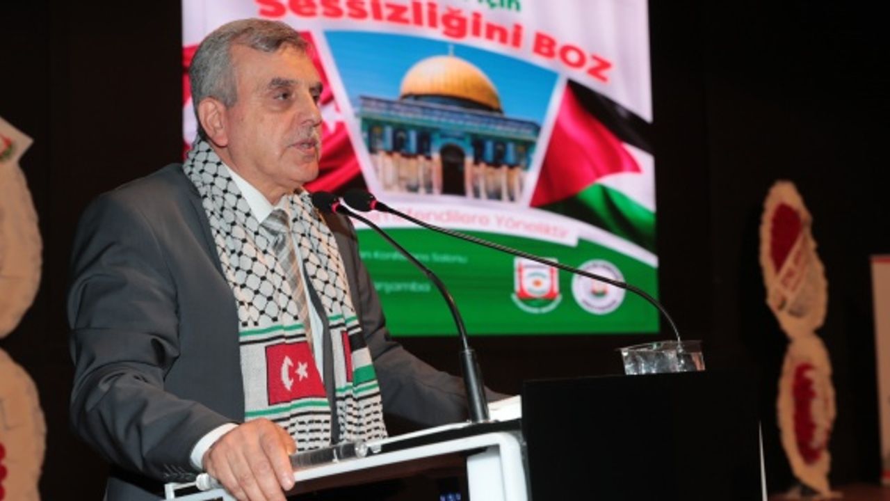 Başkan Beyazgül "Peygamberler Şehri Şanlıurfa'dan, mübarek Kudüs'e binler selam olsun"