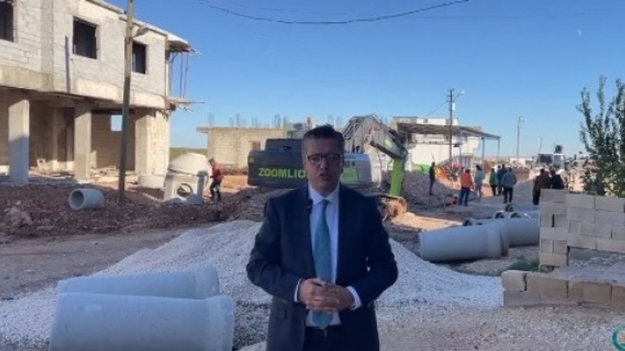 Başkan Albayrak "Altyapı çalışmalarımız tüm hızıyla ilerliyor.”