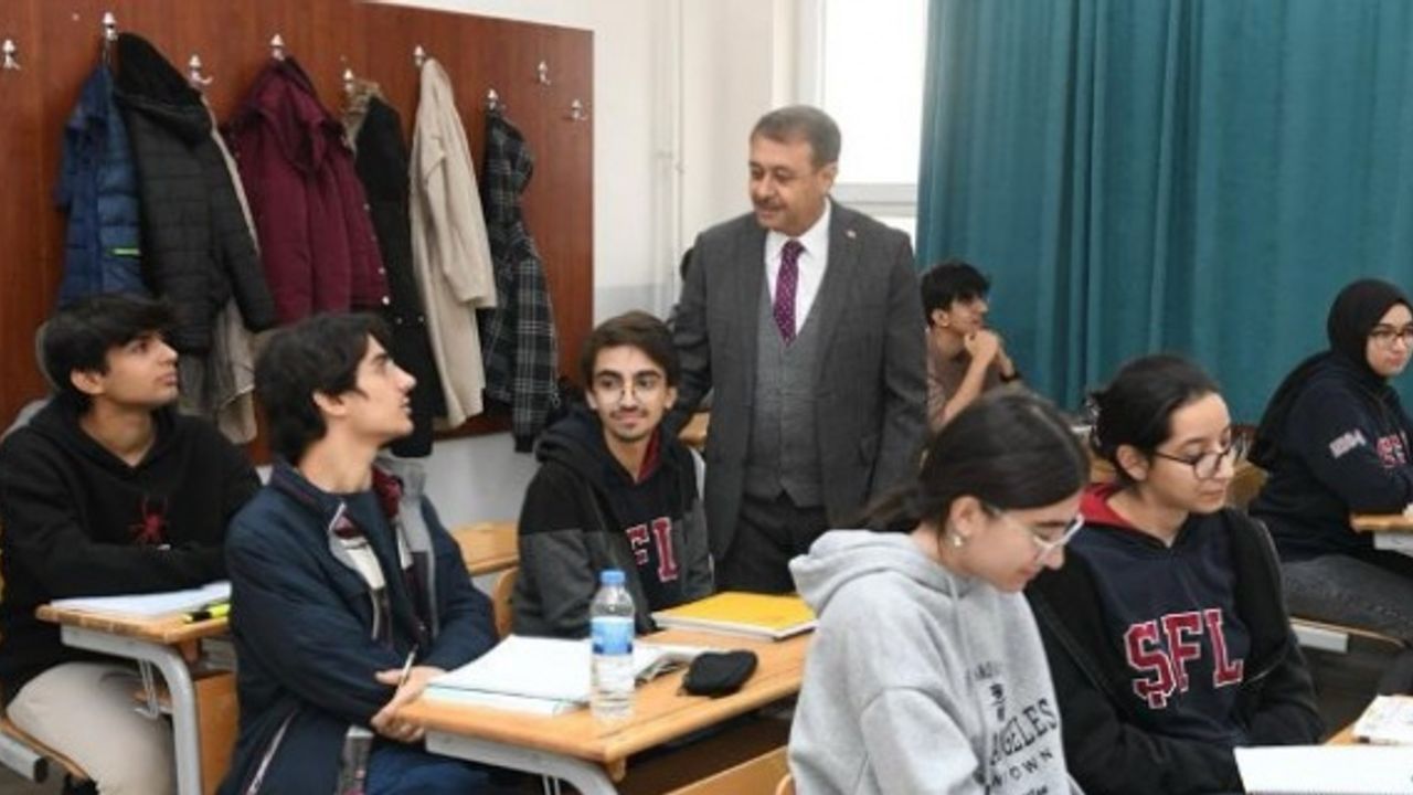 Vali Şıldak "üstün başarılar diliyorum…"