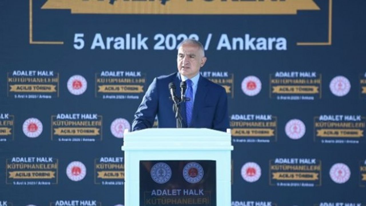 Bakan Ersoy "Kütüphaneler, insanlığın bilgi mirasının yaşadığı eşsiz yerlerdir"