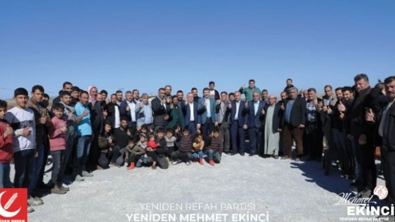 Ekinci "Destekleri ve teveccühleri için çok teşekkür ediyorum"