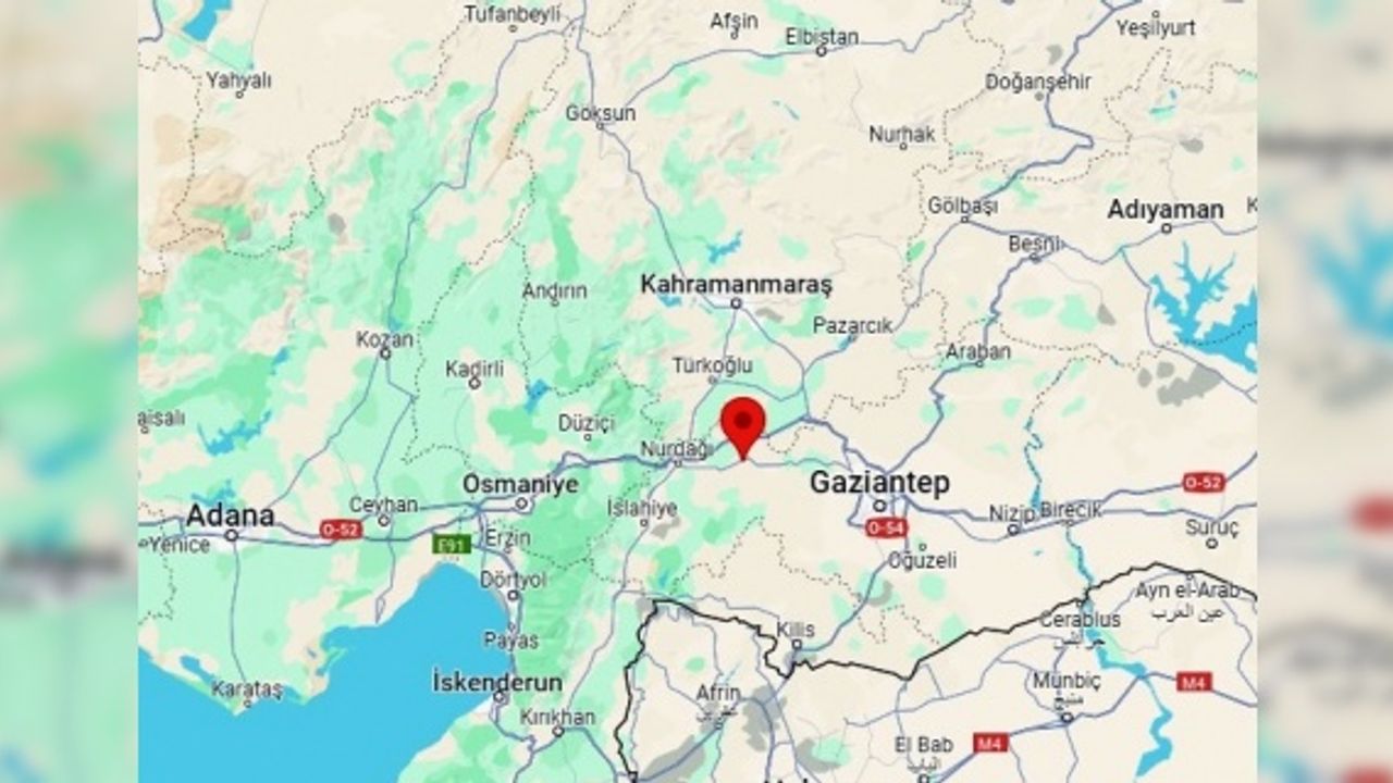 EMIRLER-NURDAGI (GAZIANTEP) 3.2 BÜYÜKLÜĞÜNDE DEPREM