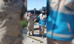 HALİLİYE TEMİZLİK PERSONELİNDEN ADIYAMAN’DA ÖRNEK DAVRANIŞ