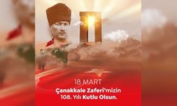 Erbülbül "18 Mart Çanakkale Zaferi’nin 108. yıl dönümünde şehitlerimizi minnetle anıyoruz."