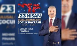 Pınarbaşı "tüm yavrularımızın 23 Nisan Ulusal Egemenlik ve Çocuk Bayramı’nı kutluyorum"