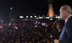 Cumhurbaşkanı Erdoğan "Bize yeni bir zafer daha yaşatan milletimiz var olsun"